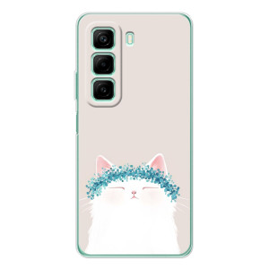 Чохол на тематику: Коти для Samsung Galaxy F36 – Білий котик