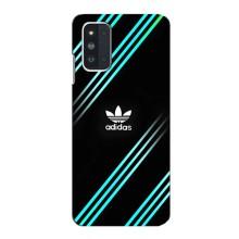 Чехлы Адидас для Samsung Galaxy F52 5G (E526) (AlphaPrint) (Адидас с полосами)