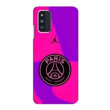 Чехлы PSG для Samsung Galaxy F52 5G (E526) (AlphaPrint) (яркий ПСЖ)