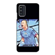 Чехлы с футболистом Ерлинг Холанд для Samsung Galaxy F52 5G (E526) (AlphaPrint) (гол Эрлинг Холланд)