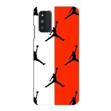 Чехлы для Samsung Galaxy F52 5G (E526) - с картинкой JORDAN (AlphaPrint) (Лого Джордан)
