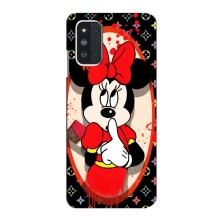 Чехол Disney Mouse Samsung Galaxy F52 5G (E526) (PREMIUMPrint) (Минни Маус ЛВ)