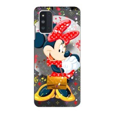 Чехол Disney Mouse Samsung Galaxy F52 5G (E526) (PREMIUMPrint) (Minni с бантиком)