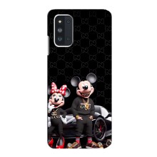 Чехол Disney Mouse Samsung Galaxy F52 5G (E526) (PREMIUMPrint) (Семья Маусов)