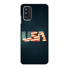 Чехол Флаг USA для Samsung Galaxy F52 5G (E526) – USA