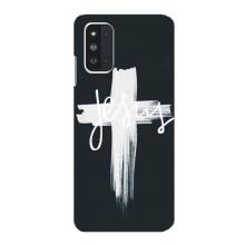 Чехол для Samsung Galaxy F52 5G (E526) (AlphaPrint) - (Христианские) (Иисус)