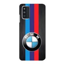Чехол для Самсунг Ф52 - с принтом БМВ (AlphaPrint) (Лого BMW)