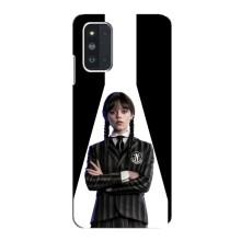 Чехлы Венсдей на Samsung Galaxy F52 5G (E526) Уэнсдей (AlphaPrint) (W-Wednesday)