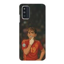 Чехол с футболистом Ламин Ямаль Samsung Galaxy F52 5G (E526) – Ямаль аниме