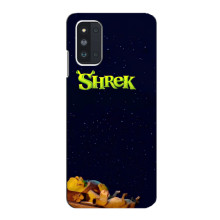 Чехол с мультфильмом Шрек на Samsung Galaxy F52 5G (E526) – Шрек лого
