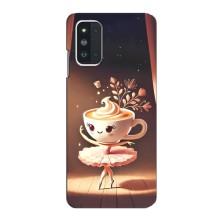 Чехол с мемом Тралалело тралала на Samsung Galaxy F52 5G (E526) (Балерина капучина)