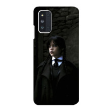 Чехол с дизайном Венздей 2 на Samsung Galaxy F52 5G (E526) – Уэнсдей в костюме