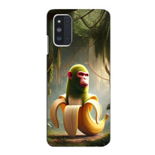 Чехол с мемами тралалело тралала для Samsung Galaxy F52 5G (E526) – Шимпанзини бананини
