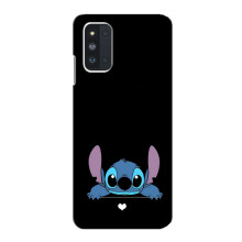 Чехол с принтом Стич на Samsung Galaxy F52 5G (E526) – Стич на черном