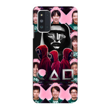 Чохол Гра в кальмара для Samsung Galaxy F52 5G (E526) – Персонажі гри кальмара