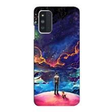 Космические Чехлы для Самсунг Ф52 (VPrint) (Галактический вид)