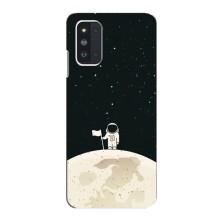 Космические Чехлы для Самсунг Ф52 (VPrint) (На луне)