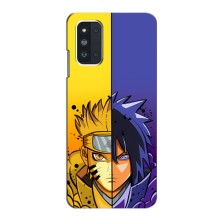 Купить Чехлы на телефон с принтом Anime для Самсунг Ф52 – Naruto Vs Sasuke