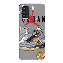 Силіконовый Чохол Nike Air Jordan на Самсунг Ф52 – Air Jordan