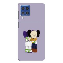 Чехлы для Samsung Galaxy F62 - Bearbrick Louis Vuitton (PREMIUMPrint) (Дружба Беарбрик)