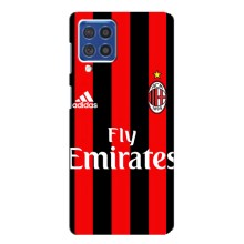 Чехлы для Samsung Galaxy F62 (VPrint) - Футбольные клубы (Milan)
