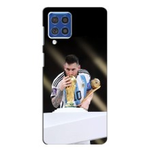 Чехлы Лео Месси Аргентина для Samsung Galaxy F62 (Кубок Мира)
