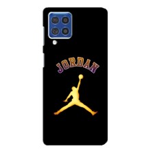 Чехлы для Samsung Galaxy F62 - с картинкой JORDAN (AlphaPrint) (Jordan Gold)