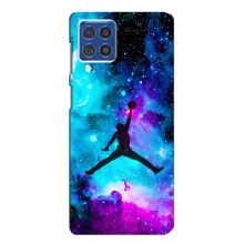 Чехлы для Samsung Galaxy F62 - с картинкой JORDAN (AlphaPrint) (Яркий Джордан)