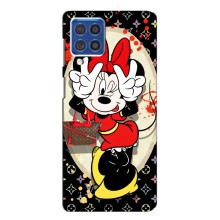 Чехол Disney Mouse Samsung Galaxy F62 (PREMIUMPrint) (Минни peace)