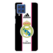 Чехол для Samsung Galaxy F62 с принтом (Лого Real Madrid)