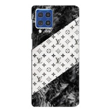 Чохол Стиль Louis Vuitton на Samsung Galaxy F62 (LV на білому)