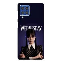 Чехлы Венсдей на Samsung Galaxy F62 Уэнсдей (AlphaPrint) (Wednesday)