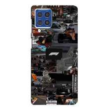 Чехол Формула1 на Samsung Galaxy F62 – Коллаж Ф1