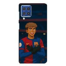 Чехол с футболистом Ламин Ямаль Samsung Galaxy F62 – Футболист Ямал