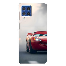 Силиконовый чехол Маквин для Samsung Galaxy F62 – Маквин на трасе