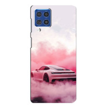 Чохол з авто Порше для Samsung Galaxy F62 – Рожевий Порше