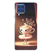 Чехол с мемом Тралалело тралала на Samsung Galaxy F62 (Балерина капучина)