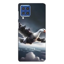 Чехол с мемом Тралалело тралала на Samsung Galaxy F62 (Бомбардини гусини)