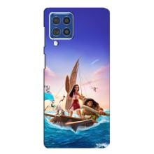 Чехол с мультфильмом Моана Samsung Galaxy F62 – Моана и Мауи