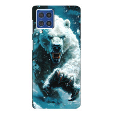 Чехол с картинкой «Хищники» для Samsung Galaxy F62 – Медведь