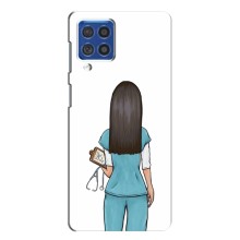 Силиконовый бампер (Работники) на Samsung Galaxy F62 – Доктор