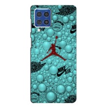 Силиконовый Чехол Nike Air Jordan на Самсунг Ф62 – Джордан Найк