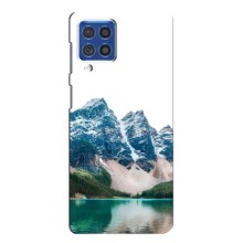 Силиконовый чехол с КАРТИНКАМИ лето для Samsung Galaxy F62 (AlphaPrint) (Гори)