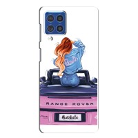 Силіконовый Чохол на Samsung Galaxy F62 з картинкой Модных девушек – Дівчина на машині