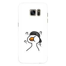 Бампер с принтом Мемы для Samsung Galaxy S7 Еdge / G935 – Непонимание