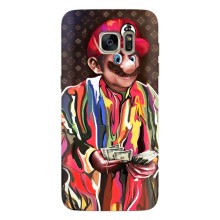 Брендновые Чехлы для Samsung Galaxy S7 Еdge / G935 - (PREMIUMPrint) (Mario LV)