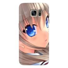 Чехол с персонажами АНИМЕ на Samsung Galaxy S7 Еdge / G935 – Аниме Шарлотта