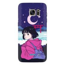Чехол с персонажами АНИМЕ на Samsung Galaxy S7 Еdge / G935 – Синобу Миякэ