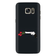 Чехлы (ART) Цветы на Samsung Galaxy S7 Еdge / G935 (VPrint) (Неожиданные цветы)