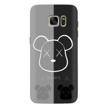 Чехлы для Samsung Galaxy S7 Еdge / G935 - Bearbrick Louis Vuitton (PREMIUMPrint) (БеарБрик глаза)